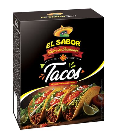 Set EL SABOR, Tacos, 335 g