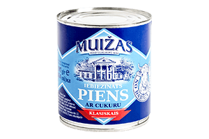 Sweetened condensed milk MUIŽAS 8% 397g
