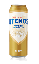 Alus UTENOS AUKSINIS (5%), 568 ml