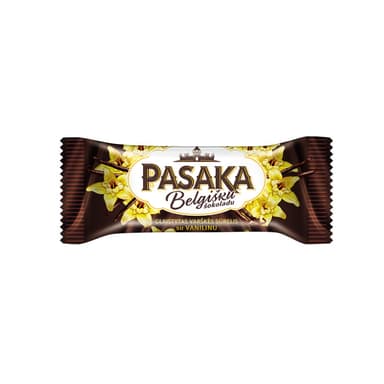 Curd cheese PASAKA, 23%, glazed Belgian chocolate, with vanilla, 45 g