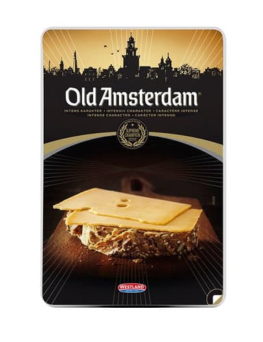 Kietasis sūris OLD AMSTERDAM, brandintas, pjaustytas, 150 g