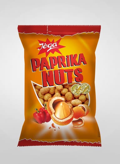 Peanuts JĖGA, crispy skin with paprika, 500g