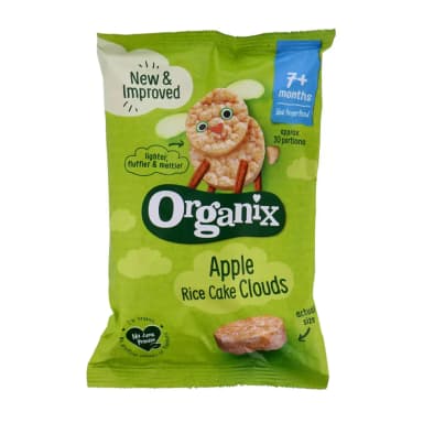 Rice cakes with apples APPLE CLOUDS, from 7 months, organic