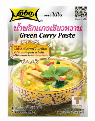 Žaliojo kario pasta LOBO, 50 g