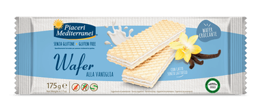 Waffles with vanilla filling, gluten-free