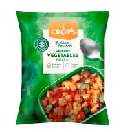 Šaldytas grilintų daržovių gratinas CROP'S, 2,5 kg