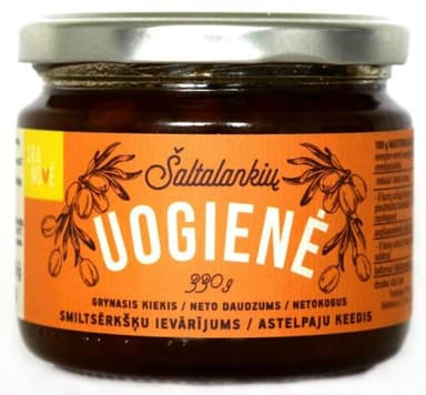 Sea buckthorn preserve SKANOVĖ, 330 g