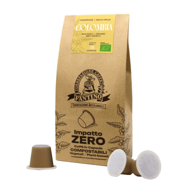 Kavos kapsulės COLOMBIA, suyrančios, 20 vnt., ekologiška