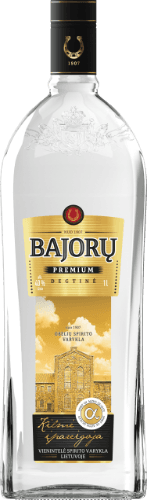 Degtinė BAJORŲ Premium, 40%, 1 l