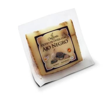 Hard sheep cheese LA LEYENDA, with black garlic, 5 months, 150 g