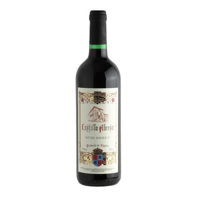 Wine  CASTILLO ALONSO, red, semi sweet, 11%, 0,75 l