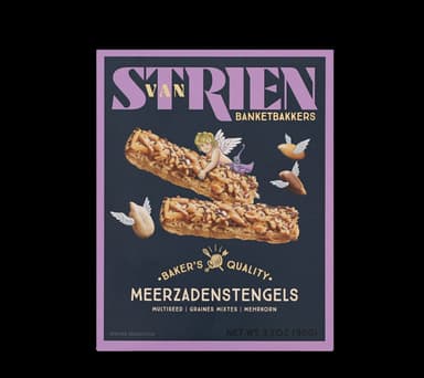 Piquant cookies VAN STRIEN, with seeds, 90 g