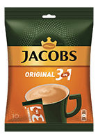 Instant coffee beverage JACOBS ORIGINAL 3in1 (10 x 15.2 g), 152 g