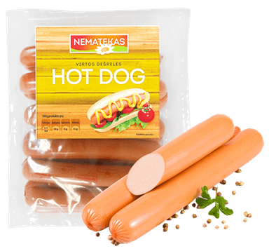 HOT DOG virtos dešrelės, 800 g