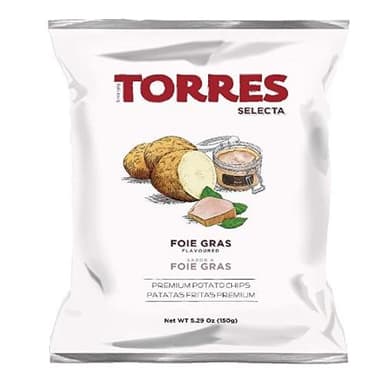 Potato chips TORRES, Foie gras taste, 150 g.