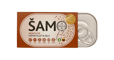 Catfish fillet in jelly