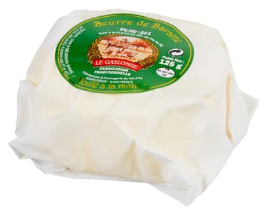 Butter from Cotentin region, handly formed, 82%, 125 g