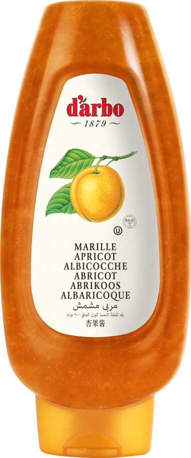 Apricot spread D'ARBO, 900 g