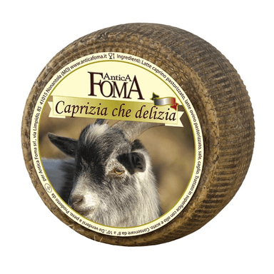 CAPRIZIA CHE DELIZIA sheep and goat milk cheese, aged 60 days.