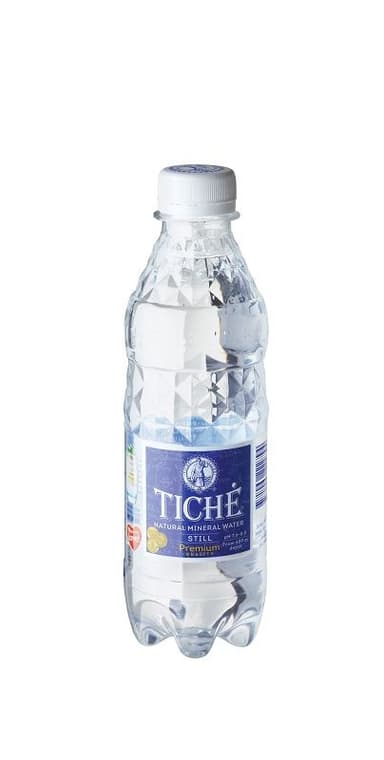 Non-carbonated natural mineral water TICHE, 0,33 l, PET