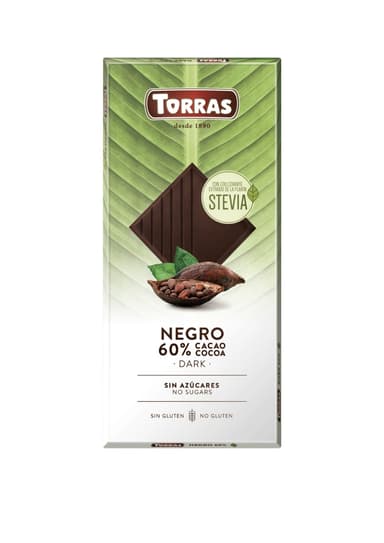 Chocolate STEVIA, dark, 100   g