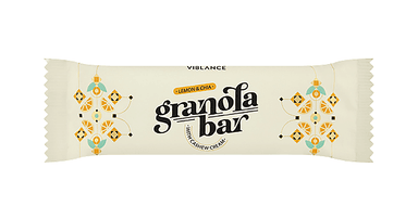Granolos batonėlis su citrinomis ir ispaninio šalavijo sėklomis