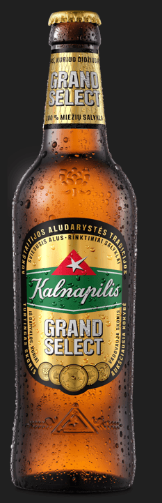 Alus KALNAPILIS Grand Select, 5,4%, 0,5 l, butelis