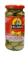 FIGARO green olives stuffed with pepper, 240 g