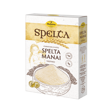 MALSENA spelled semolina, 400g.