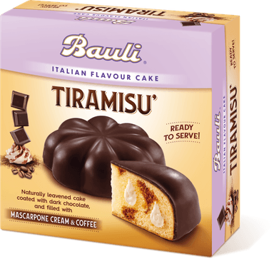 Itališkas pyragas BAULI, Tiramisu, 450 g