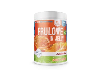 Apricots and oranges in FRULOVE ALLNUTRITION jelly, 1 kg