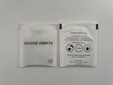 Fruit tea, prepacked, 2gx100pcs