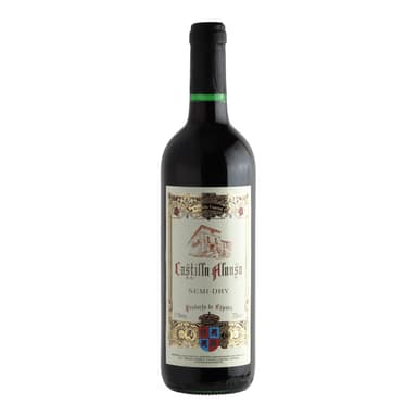 Wine  CASTILLO ALONSO, red, semi dry, 11%, 0.75 l