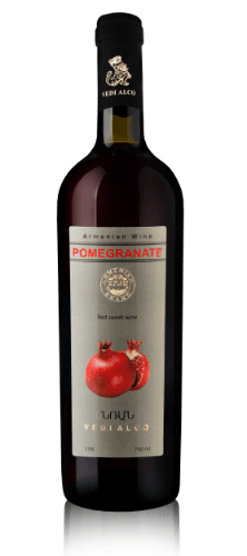 Vynas VEDI - ALCO granatų, saldus, 13%, 0,75l