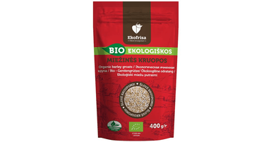 Organic barley grains
