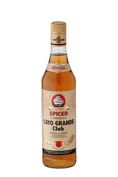 Spiritinis gėrimas  CAYO GRANDE, Spiced, 35%, 0,7 l