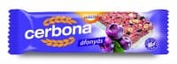 Dribsnių batonėlis CERBONA Blueberry, su jogurtiniu glaistu, 20 g