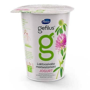 VALIO GEFILUS yoghurt natural, 2,5%, 380 g