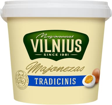 Mayonnaise VILNIUS Traditional, 35%, 1000 ml/985g