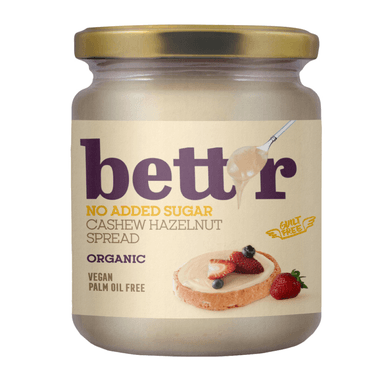 Anakardžių ir lazdyno riešutų kremas, ekologiškas