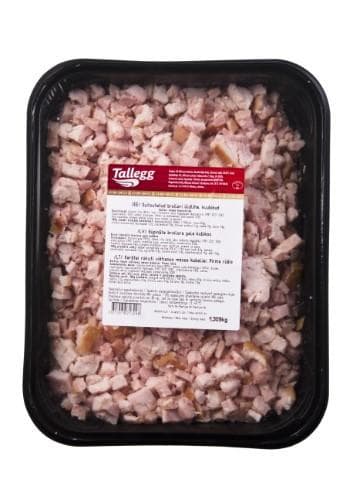 Hot smoked chicken, TALLEGG, in pieces, ~ 1,2 kg