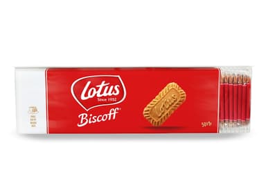 Biscuits LOTUS BISCOFF, caramelized, 50 pcs x 6.25 g