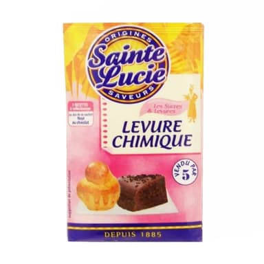 Baking powder, 5 x 10 g