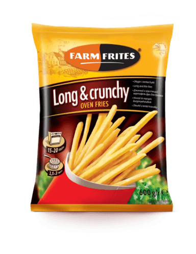 Frozen french fries FARM FRITES Long & Crunchy 600 g