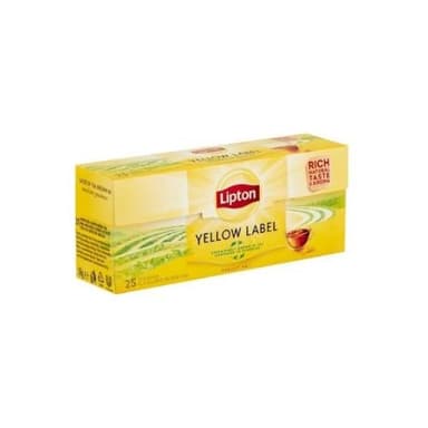 Tea LIPTON Yellow Label Express, in paper bags, 25 x 2 g