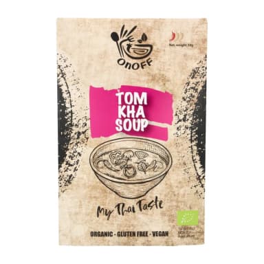 TOM KHA soup, mildly spicy, organic