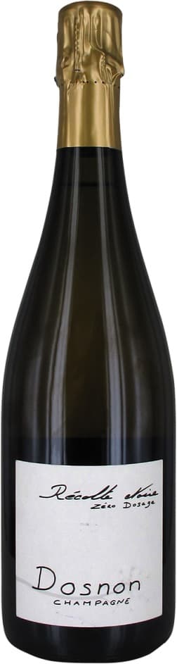 Champagne DOSNON Récolte Noire, Zéro Dosage, 12%, 0.75l