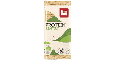 Protein crisps with lentils, organic