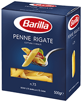 BARILLA PENNE RIGATE Pasta (tubes), 500 g
