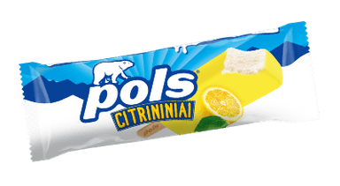 Lemon cream ice cream with POLS lemon-flavored glaze, 120 ml